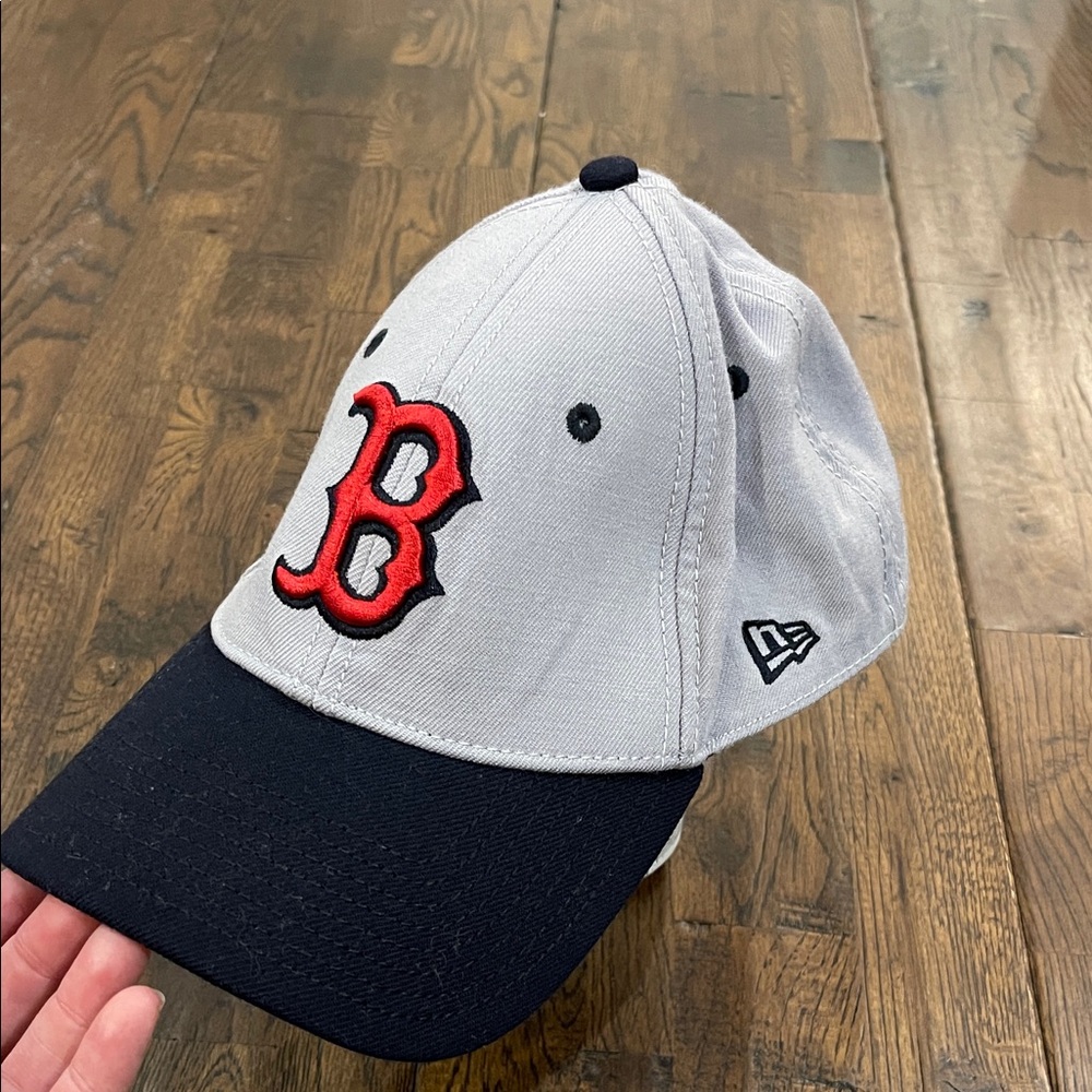 New Era Navy and Gray Boston Red Sox Baseball Hat